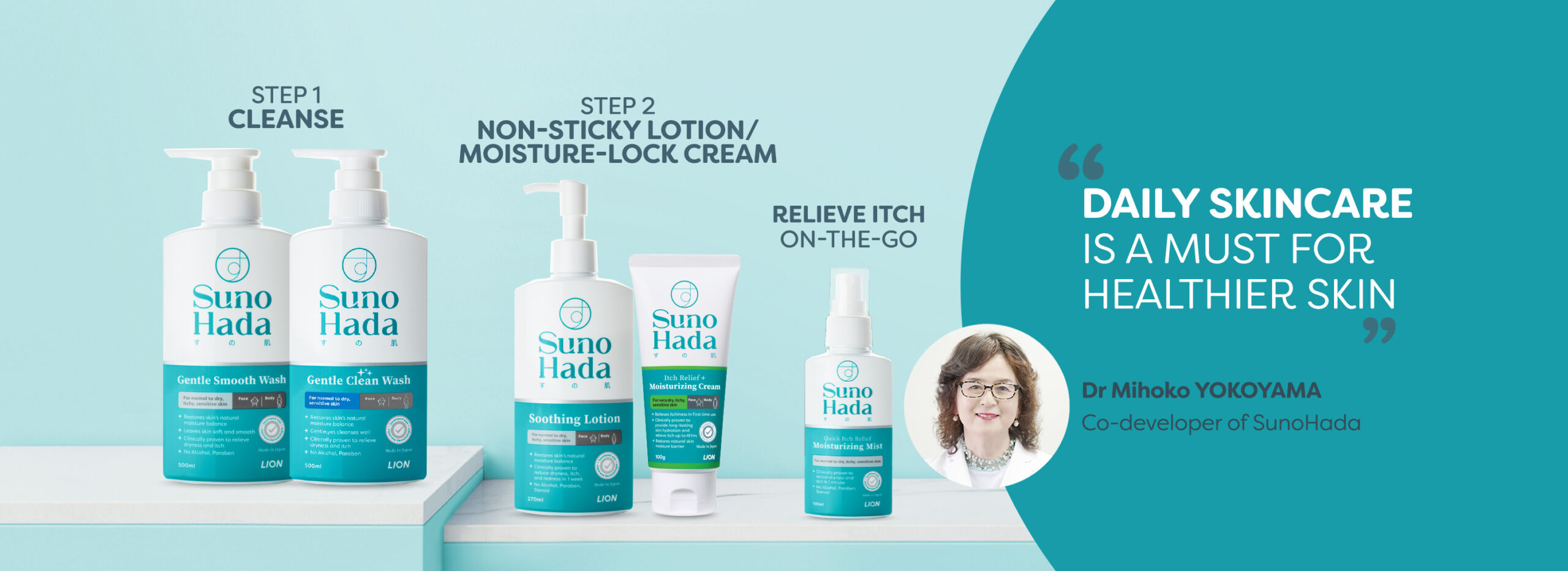 SunoHada Product Range